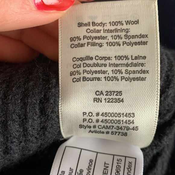 💜 Aritzia black knit long sleeve sweater - Picture 6 of 6